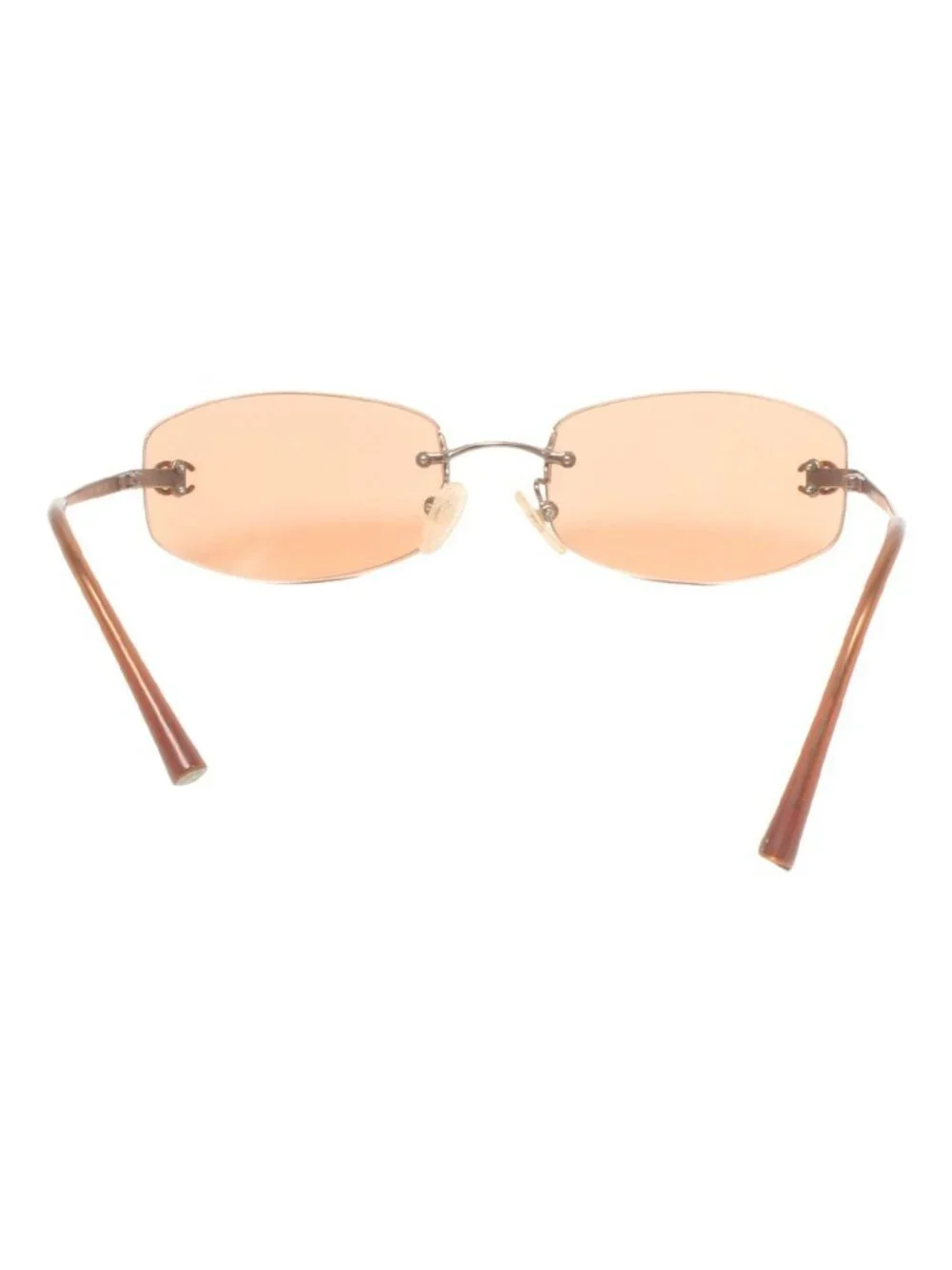 Chanel Sunglasses Eyewear Gold